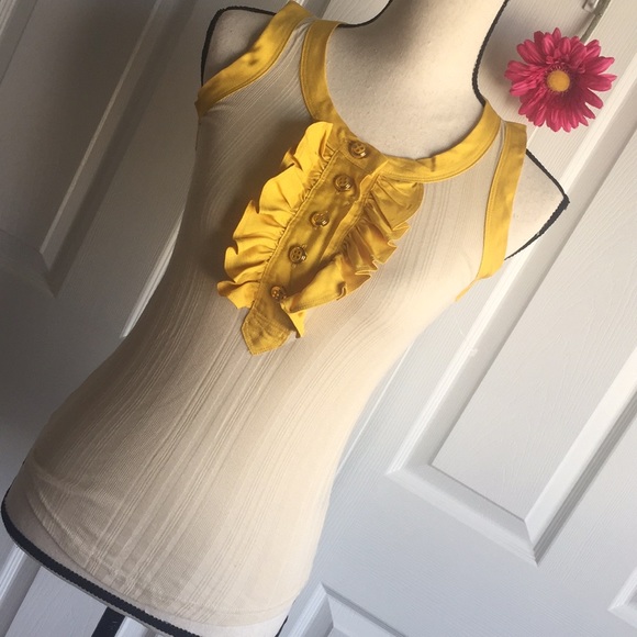 Marc By Marc Jacobs Tops - Marc By Marc Jacobs Ruffled Tank